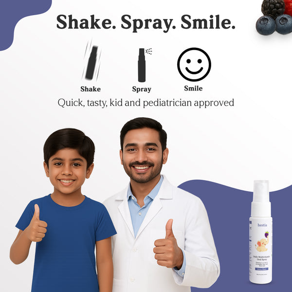 Kids Daily Multivitamin Oral Spray – Berry Blast Flavour