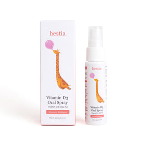 Kids Vitamin D3 Oral Spray 600 IU - Strawberry Bubblegum Flavour